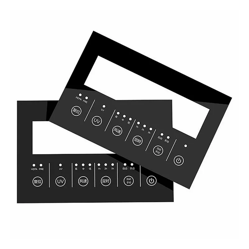 2 mm Smart uy avtomatizatsiyasi temperli shisha qopqog'i